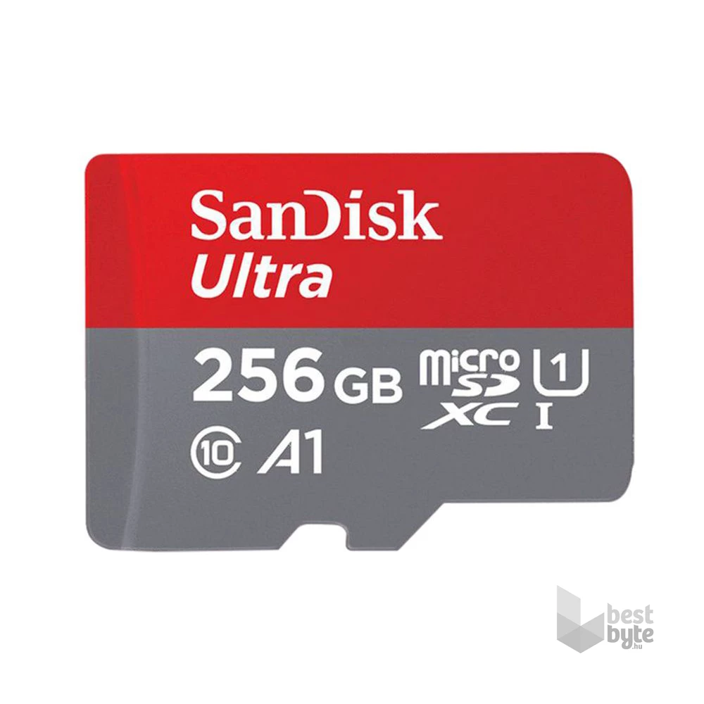 Sandisk 00215423 256GB SD micro (A1 Class 10 UHS-I) Ultra Android memóriakártya