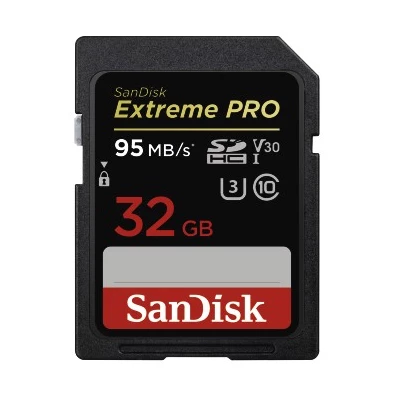 Sandisk 32GB SD (SDHC UHS-I) Extreme Pro memória kártya