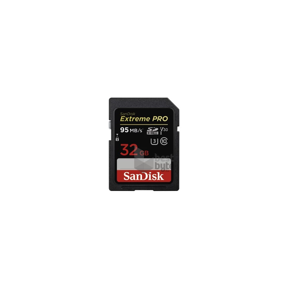 Sandisk 32GB SD (SDHC UHS-I) Extreme Pro memória kártya