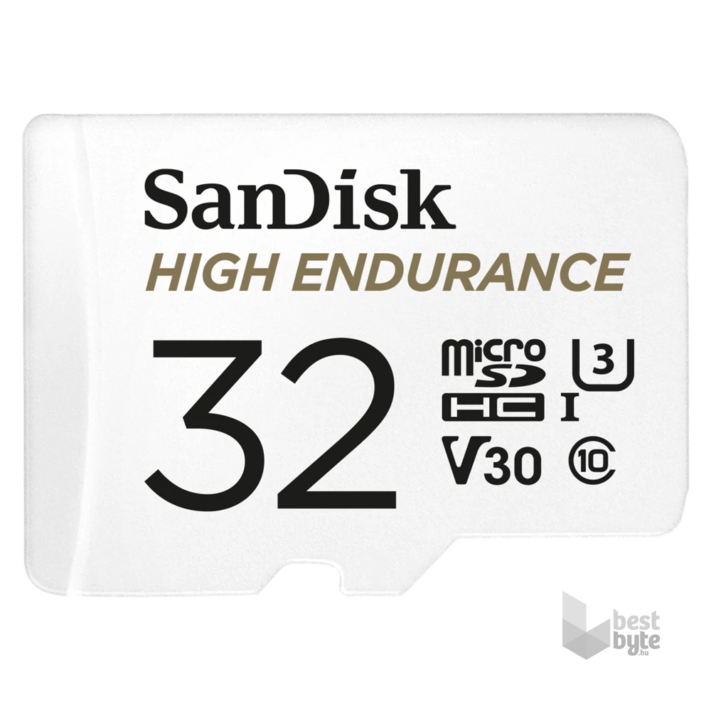 Sandisk 00183565 32GB SD micro (SDHC Class 10 UHS-I U3) High Endurance memóriakártya