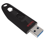 Sandisk 32GB USB3.0 Cruzer Ultra Fekete (123835) Flash Drive