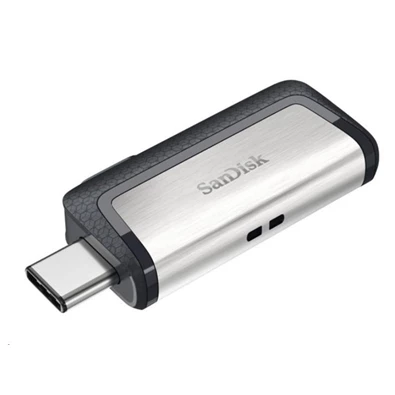 Sandisk 32GB USB3.0/Type-C Dual Drive Fekete-Ezüst (173337) Flash Drive