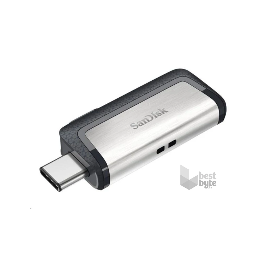 Sandisk 32GB USB3.0/Type-C Dual Drive Fekete-Ezüst (173337) Flash Drive