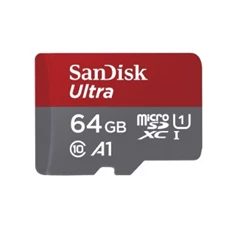 Sandisk 64GB SD micro (SDXC Class 10 UHS-I) Ultra Android memória kártya adapterrel