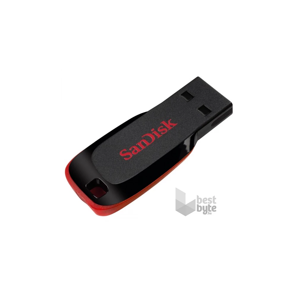 Sandisk 128GB USB2.0 Cruzer Blade Fekete-Piros (124043) Flash Drive