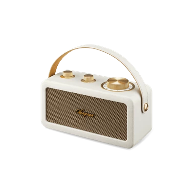 Sangean RA-101 I/G hordozható retro fehér Bluetooth/FM rádió