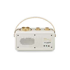 Sangean RA-101 I/G hordozható retro fehér Bluetooth/FM rádió