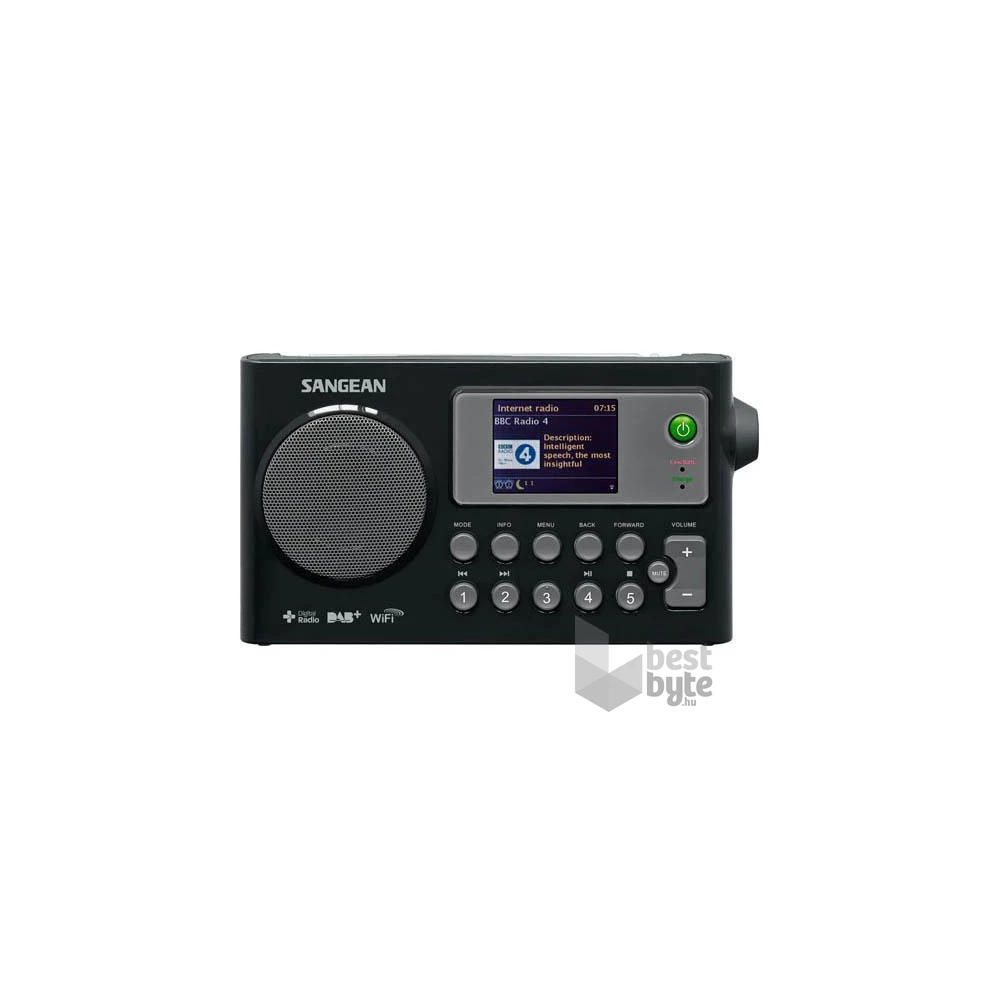 Sangean WFR-27C DAB+/FM-RDS rádió/hálózati internet rádió