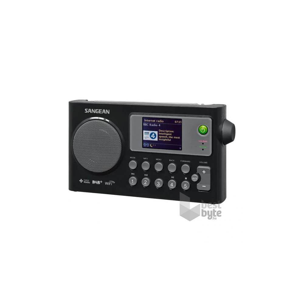Sangean WFR-27C DAB+/FM-RDS rádió/hálózati internet rádió