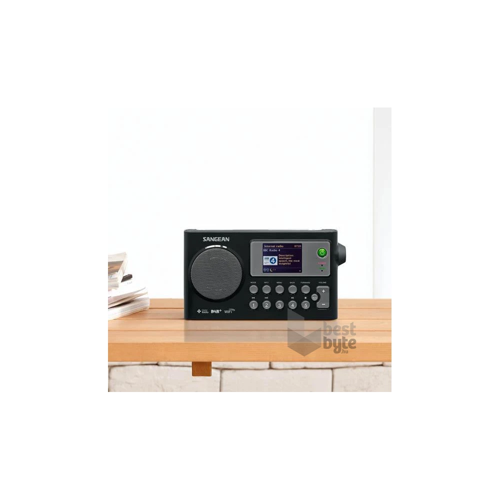 Sangean WFR-27C DAB+/FM-RDS rádió/hálózati internet rádió