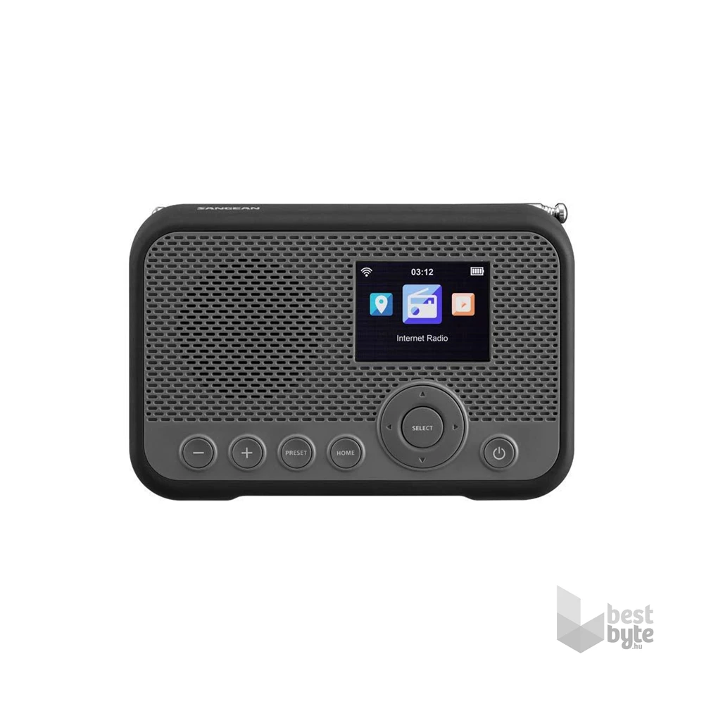 Sangean WFR-39 G/B FM-RDS/ DAB rádió/online zenei streaming internet rádió