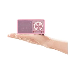 Sangean WR-7 Genuine Mini Bluetooth pink FM rádió