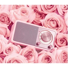 Sangean WR-7 Genuine Mini Bluetooth pink FM rádió