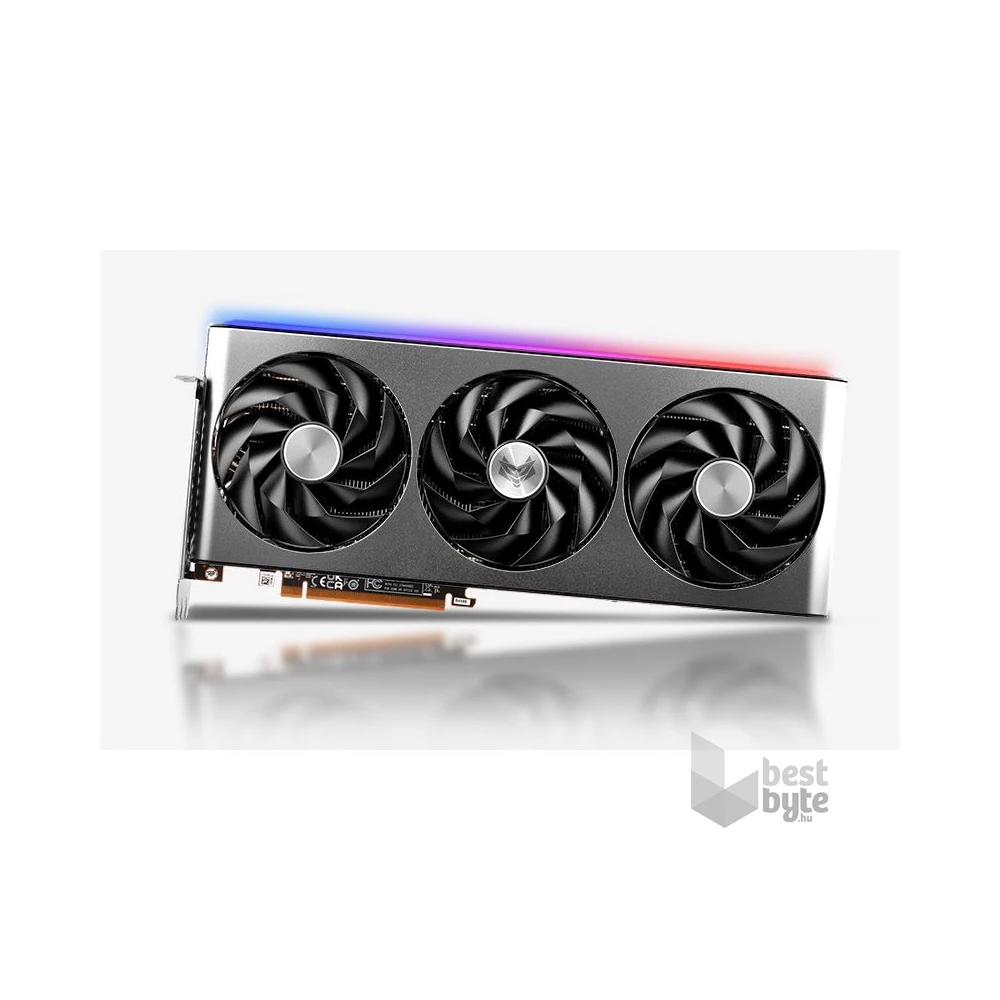 Sapphire NITRO+ RX 7800 XT AMD 16GB GDDR6 256bit PCIe videókártya