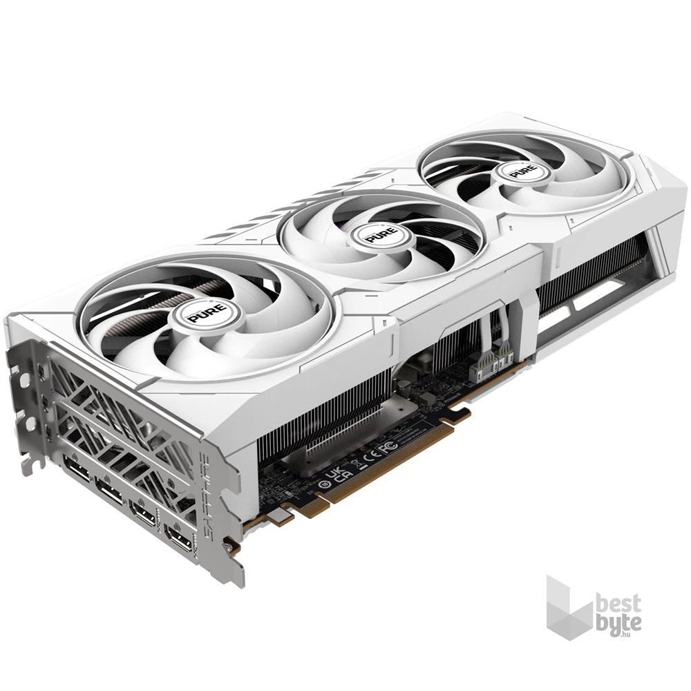 Sapphire PURE AMD RX 9070 XT OC 16GB GDDR6 256bit PCIe videókártya
