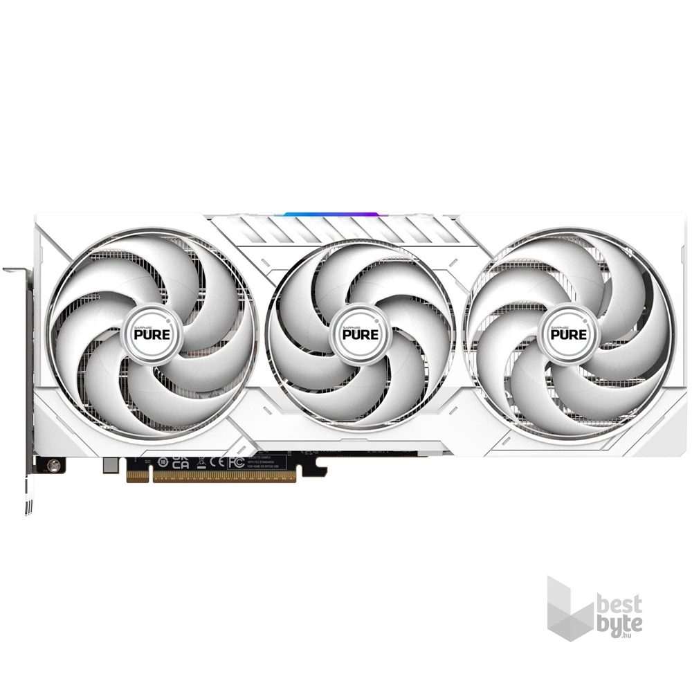 Sapphire PURE AMD RX 9070 XT OC 16GB GDDR6 256bit PCIe videókártya