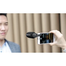 Saramonic  IOS/Android készülékekhez SA SmartMic+. kompakt- irányított mikrofon