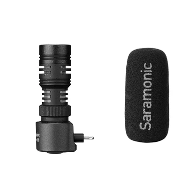 Saramonic IOS készülékekhez SA SmartMic+ DI. kompakt- irányított mikrofon