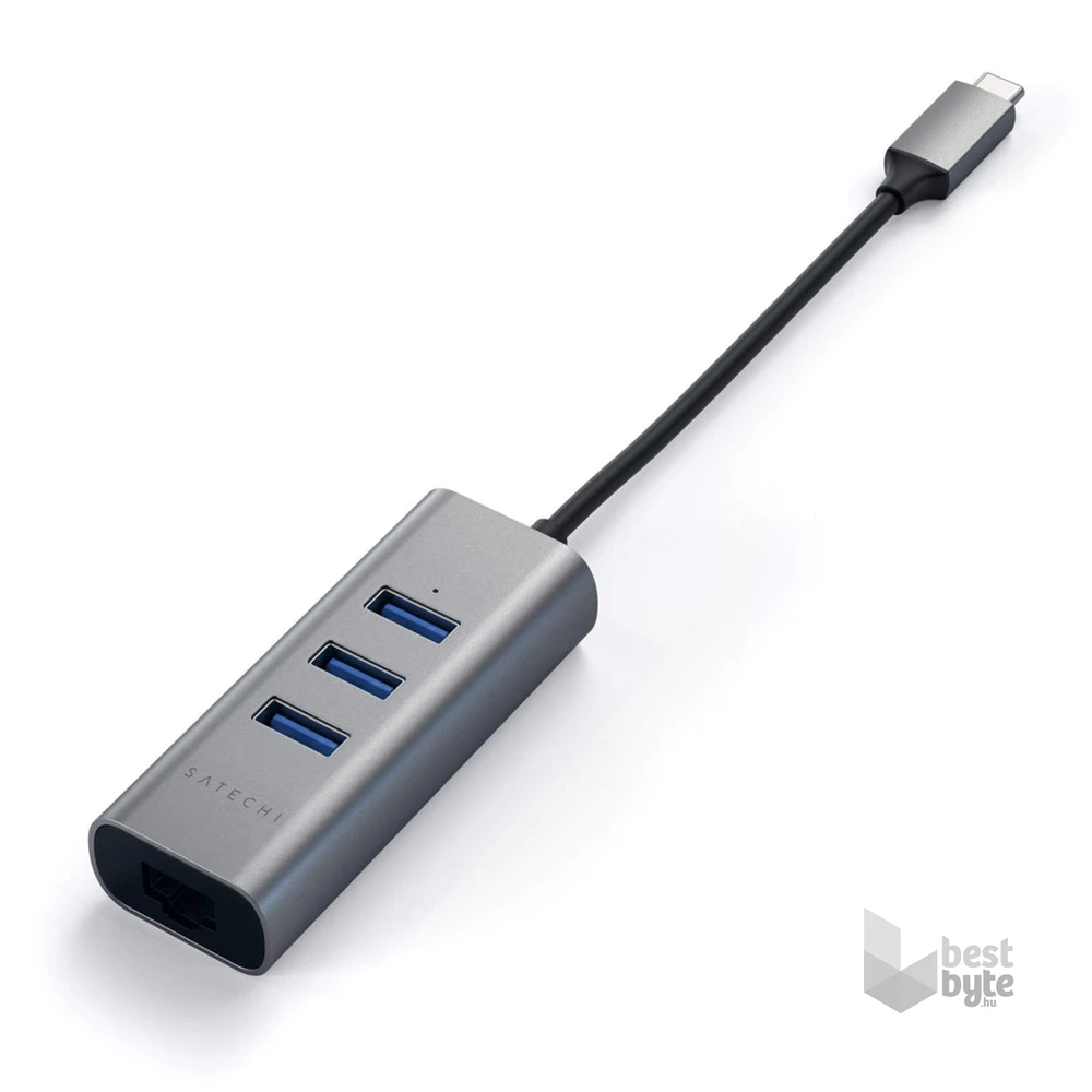Satechi ST-TC2N1USB31AM Aluminium Type-C asztroszürke HUB