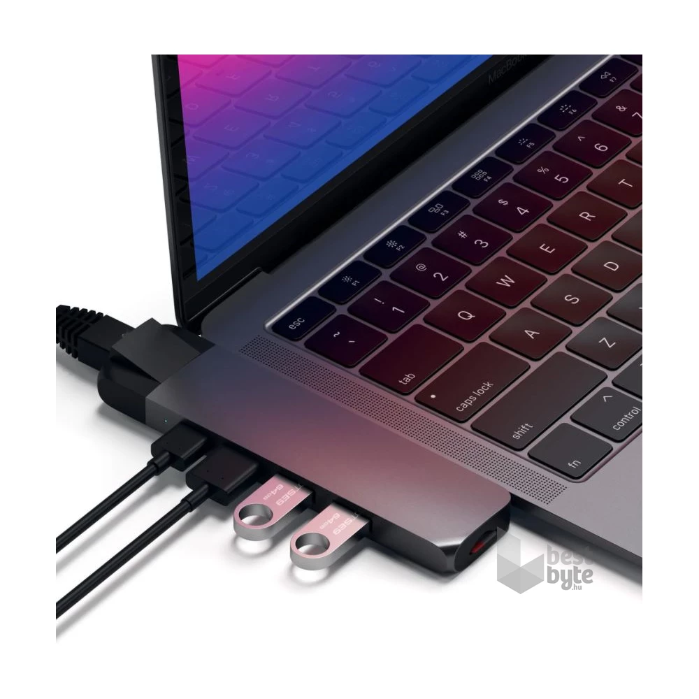 Satechi ST-TCPHEM Aluminium PRO Type-C 4K HDMI asztroszürke HUB