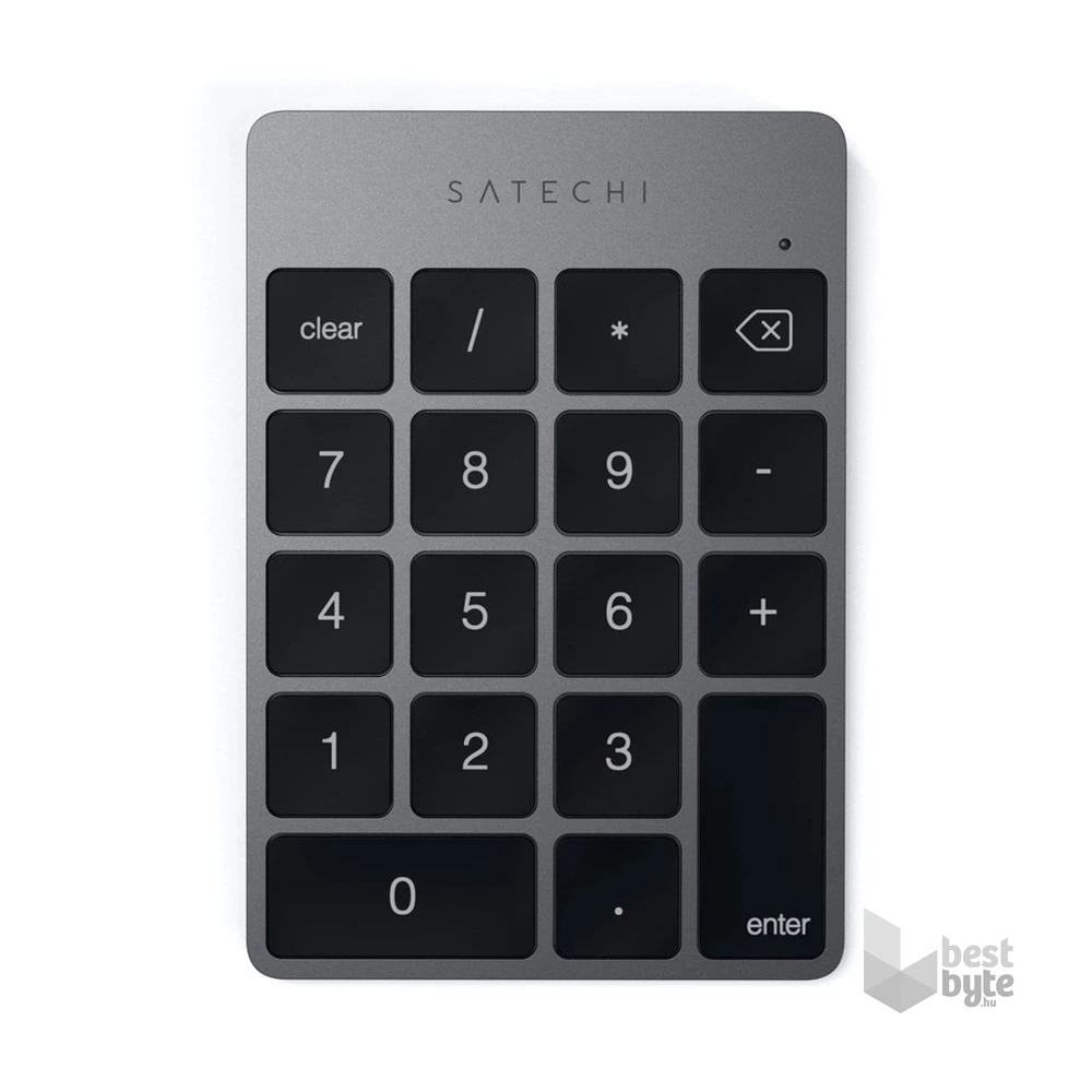 Satechi ST-SALKPM Aluminium Slim Bluetooth asztroszürke numerikus billentyűzet