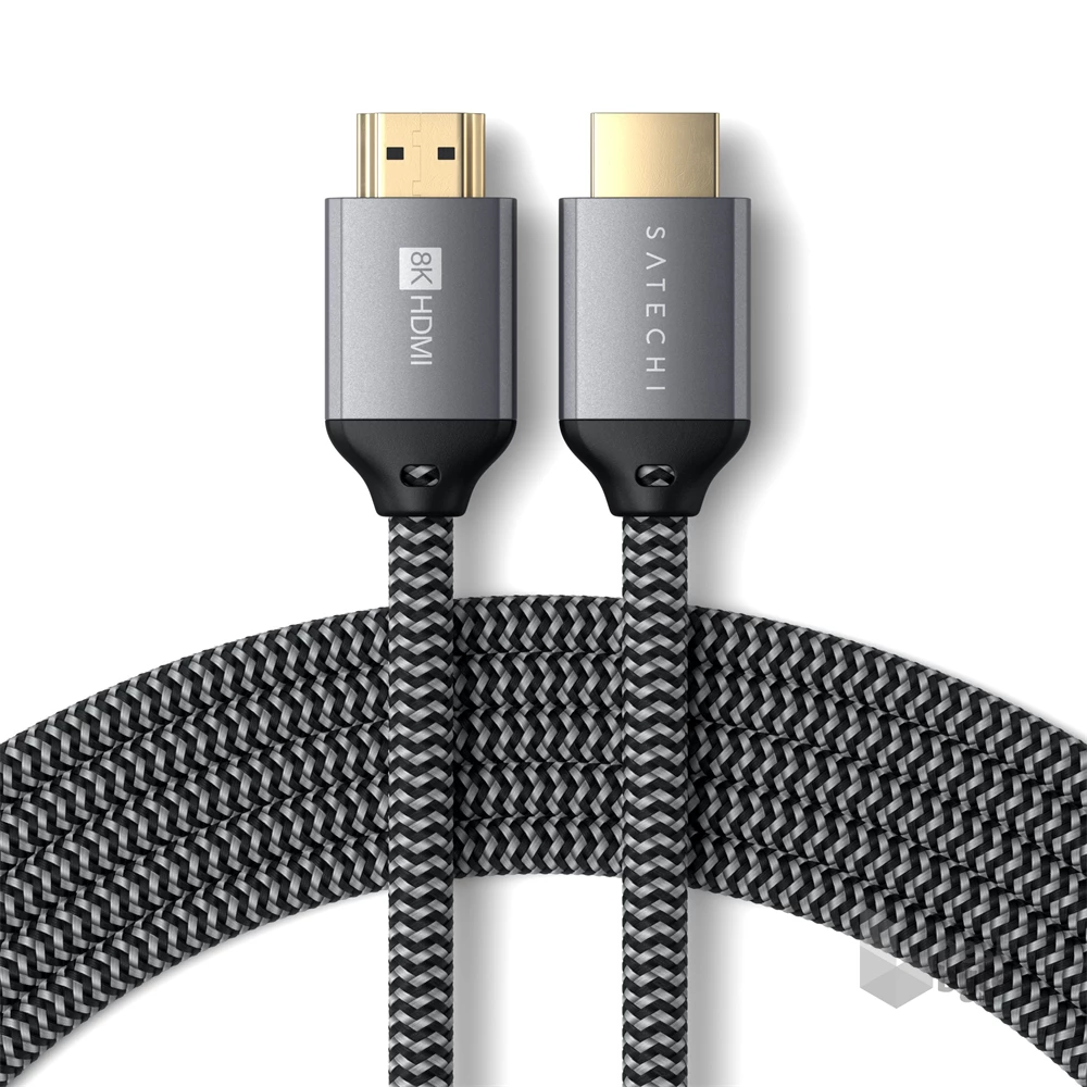 Satechi ST-8KHC2MM 2m 8K HDMI fekete kábel