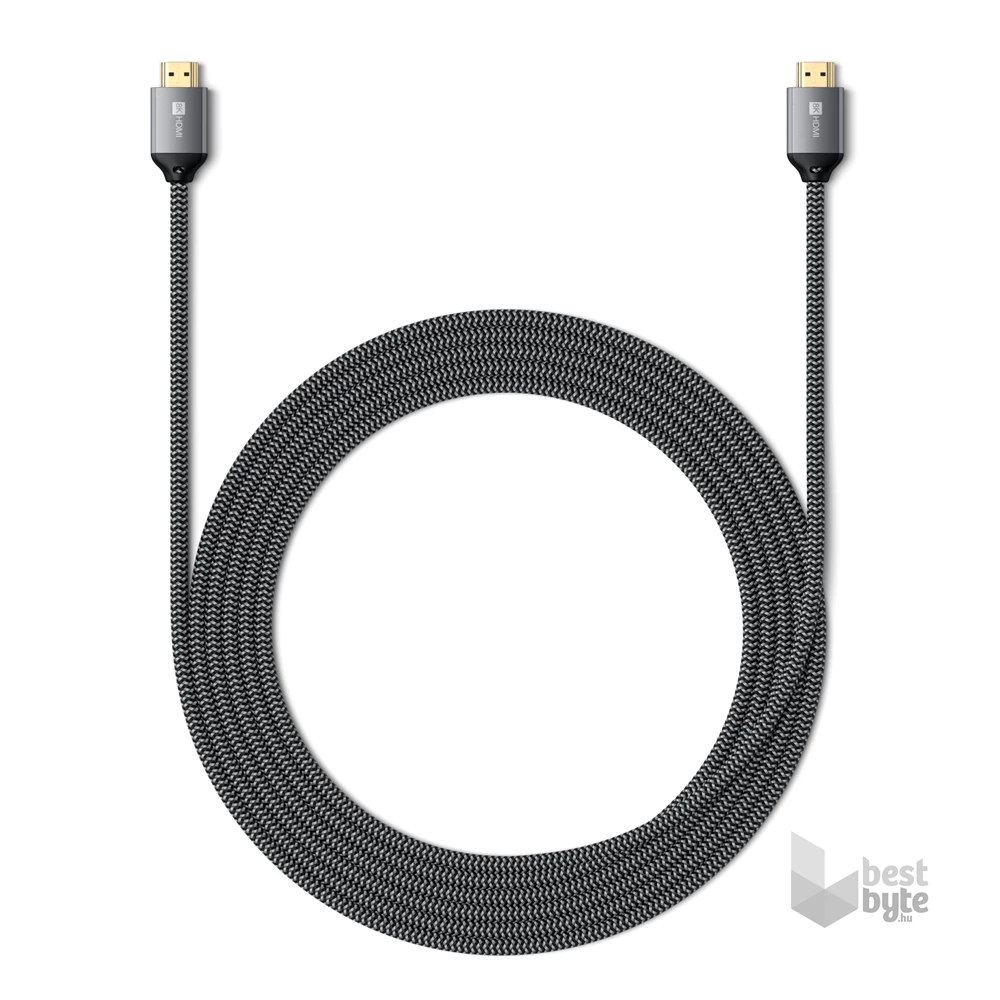 Satechi ST-8KHC2MM 2m 8K HDMI fekete kábel