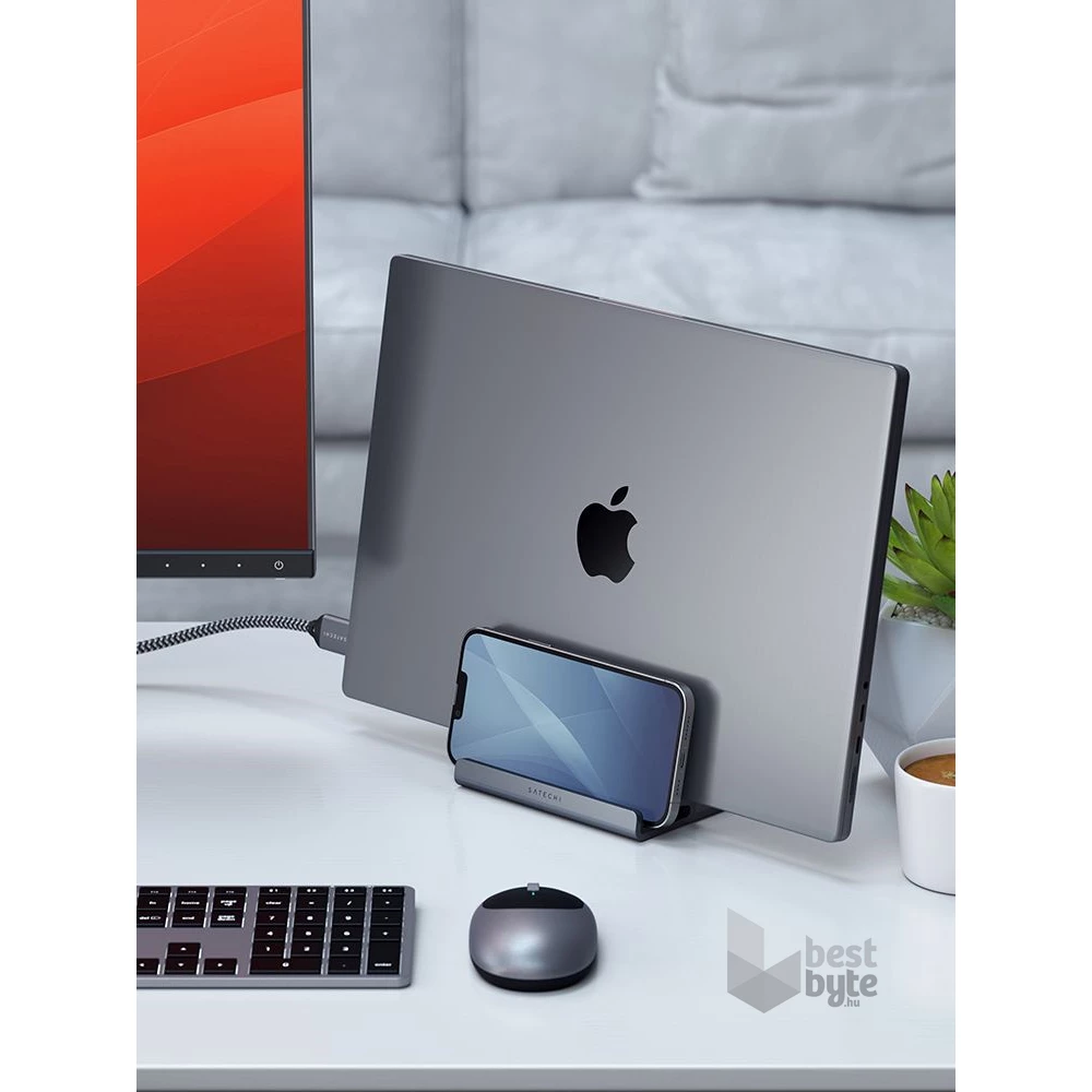 Satechi ST-8KHC2MM 2m 8K HDMI fekete kábel