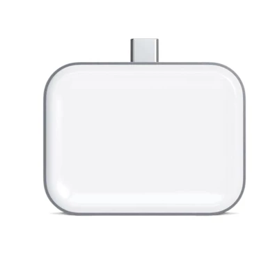 Satechi ST-TCWCDM Type-C AirPods/AirPods Pro asztroszürke vezeték nélküli töltő