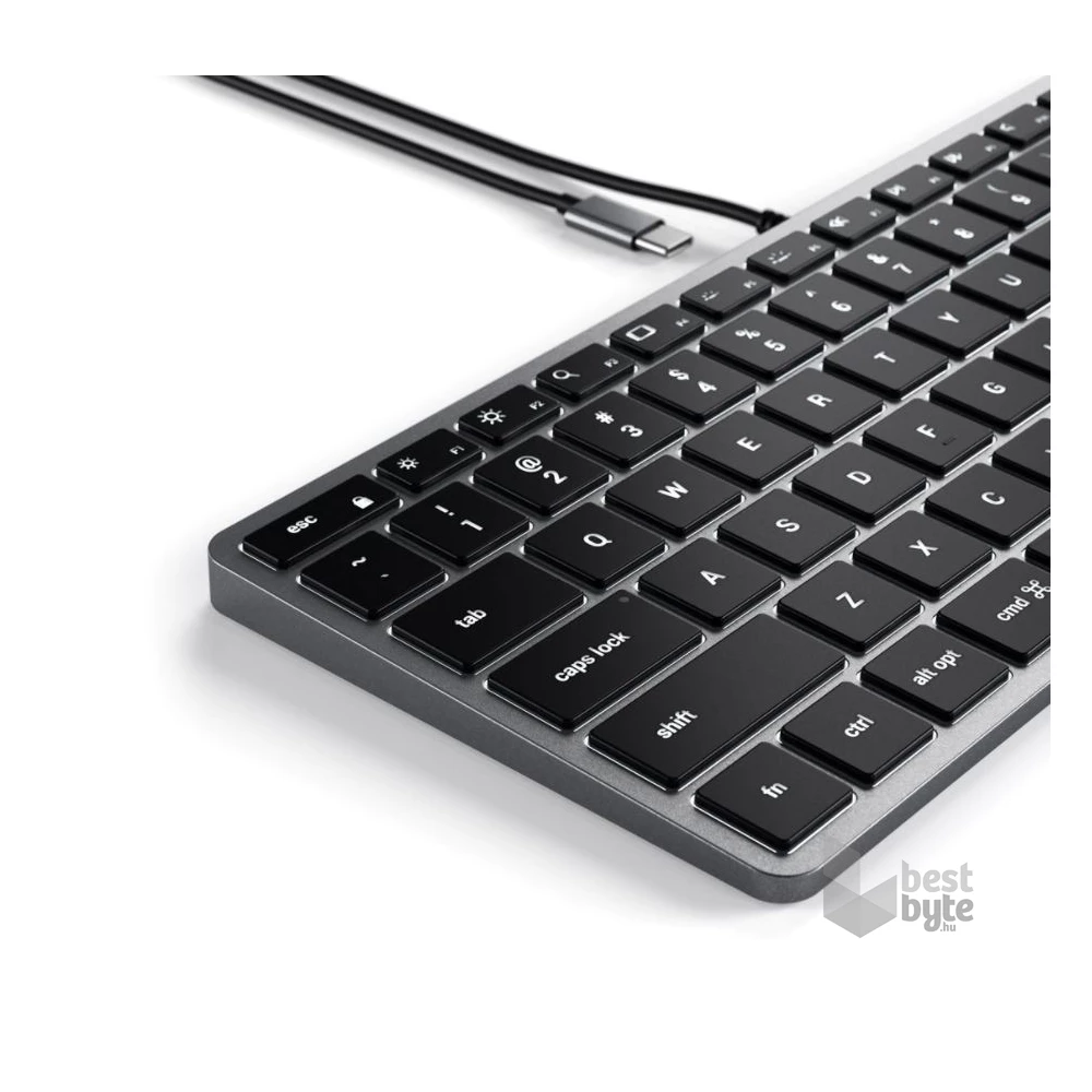 Satechi ST-UCSW1M Slim W1 US USB C asztroszürke billentyűzet