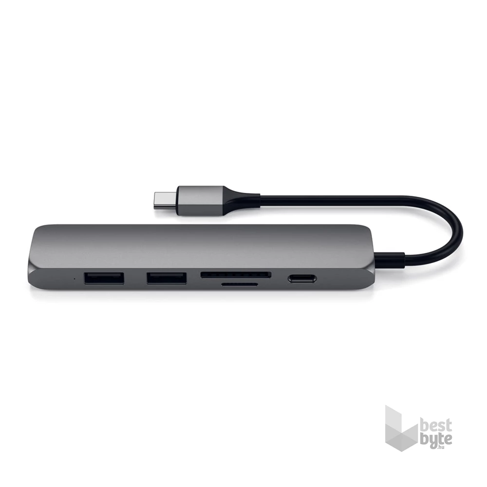 Satechi ST-SCMA2M Slim V2 Type-C asztroszürke HUB