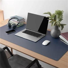 Sax műbőr kétoldalas kék-sárga íróasztal alátét