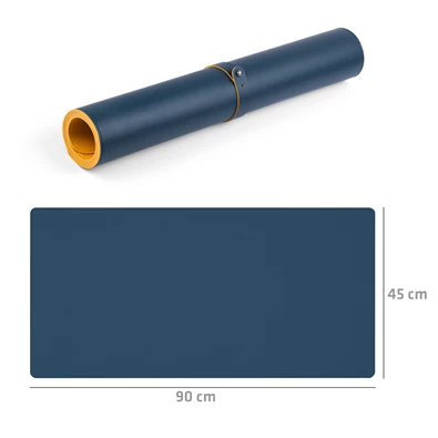 Sax műbőr kétoldalas kék-sárga íróasztal alátét