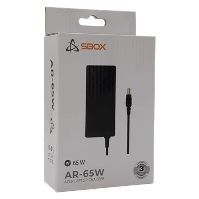 Sbox AR-65W Acer laptopokhoz töltő adapter