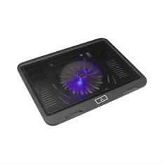Sbox CP-19 fekete notebook hűtő