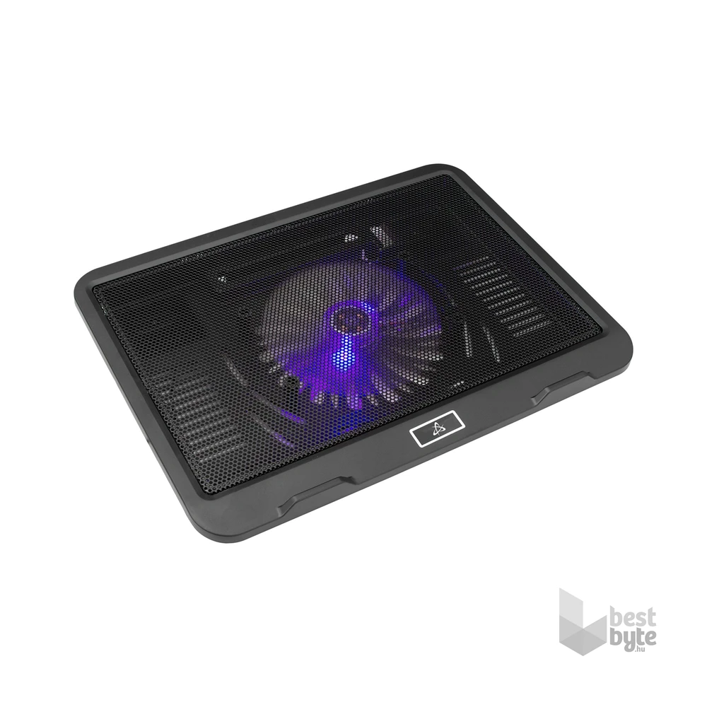 Sbox CP-19 fekete notebook hűtő
