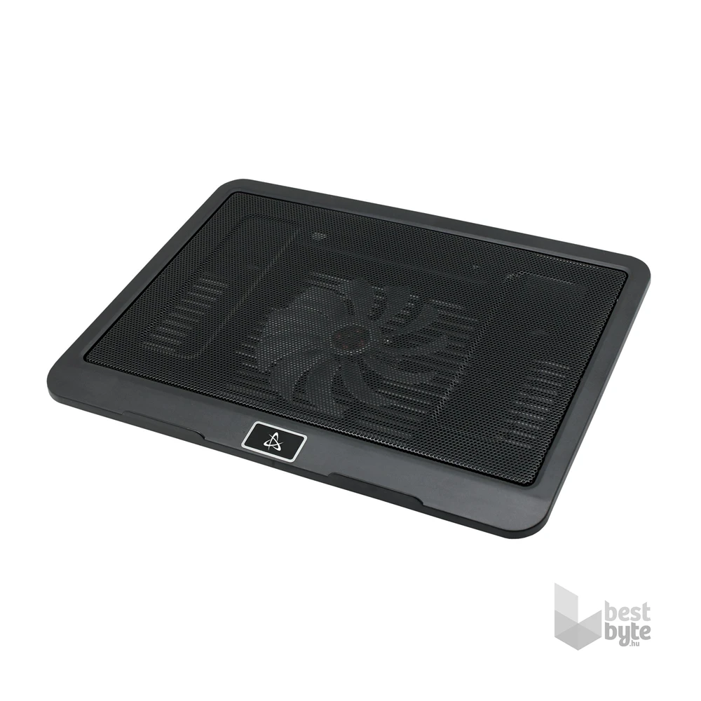 Sbox CP-19 fekete notebook hűtő
