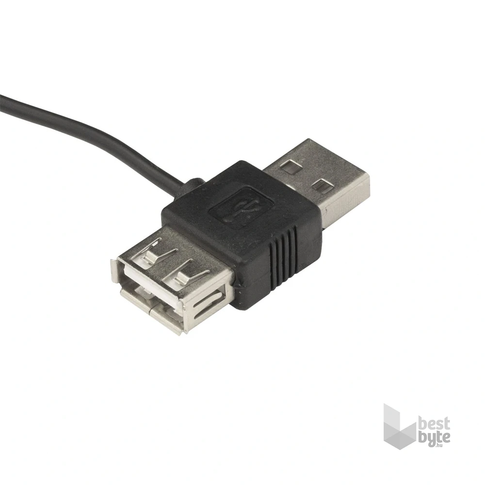 Sbox CP-19 fekete notebook hűtő