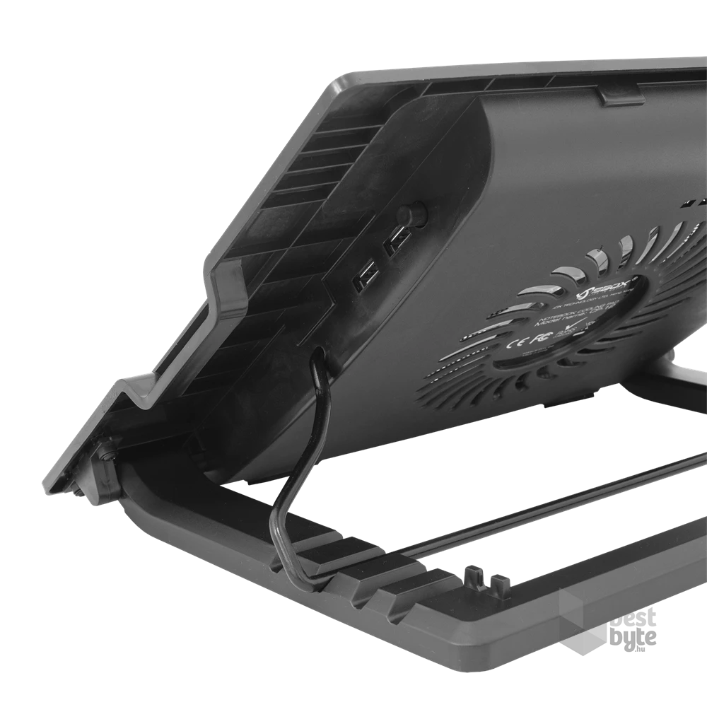 Sbox CP-12 17,3" notebook hűtőpad