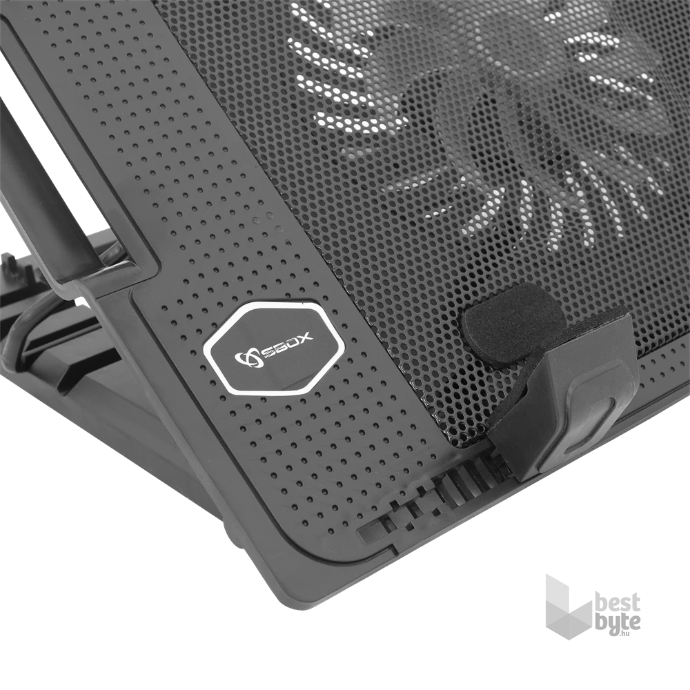 Sbox CP-12 17,3" notebook hűtőpad