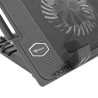 Sbox CP-12 17,3" notebook hűtőpad