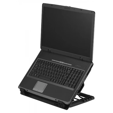 Sbox CP-12 fekete extra nagy notebook hűtő