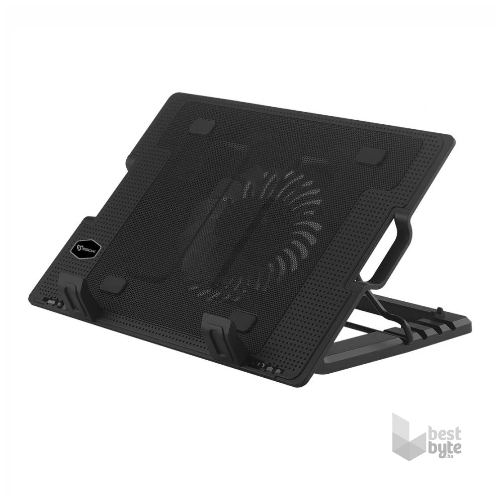 Sbox CP-12 fekete extra nagy notebook hűtő