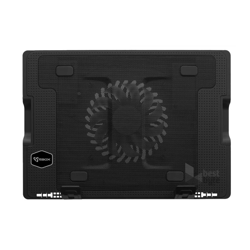 Sbox CP-12 fekete extra nagy notebook hűtő