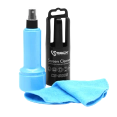 Sbox CS-5005B tisztító folyadék (150ml) + kék mikroszálas kendő
