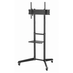 Sbox FS-400 37"-70" VESA 600x400 görgős prezentációs állvány (Újszerű)