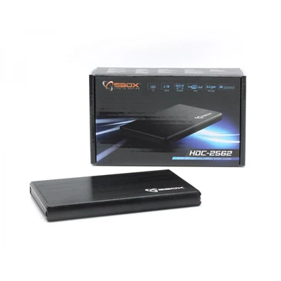 Sbox HDC-2562 USB 3.0 2,5" SATA fekete HDD ház