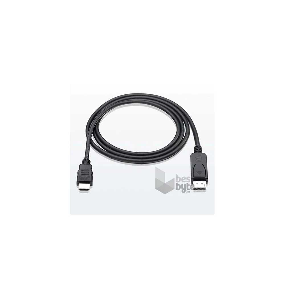 Sbox HDMI-DP-M/M-2M HDMI - Display Port M/M - 2 méter kábel