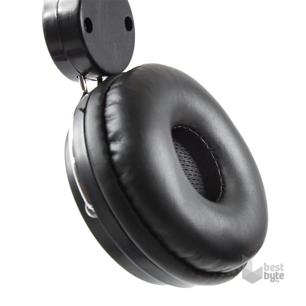 Sbox HS-736B fekete mikrofonos fejhallgató
