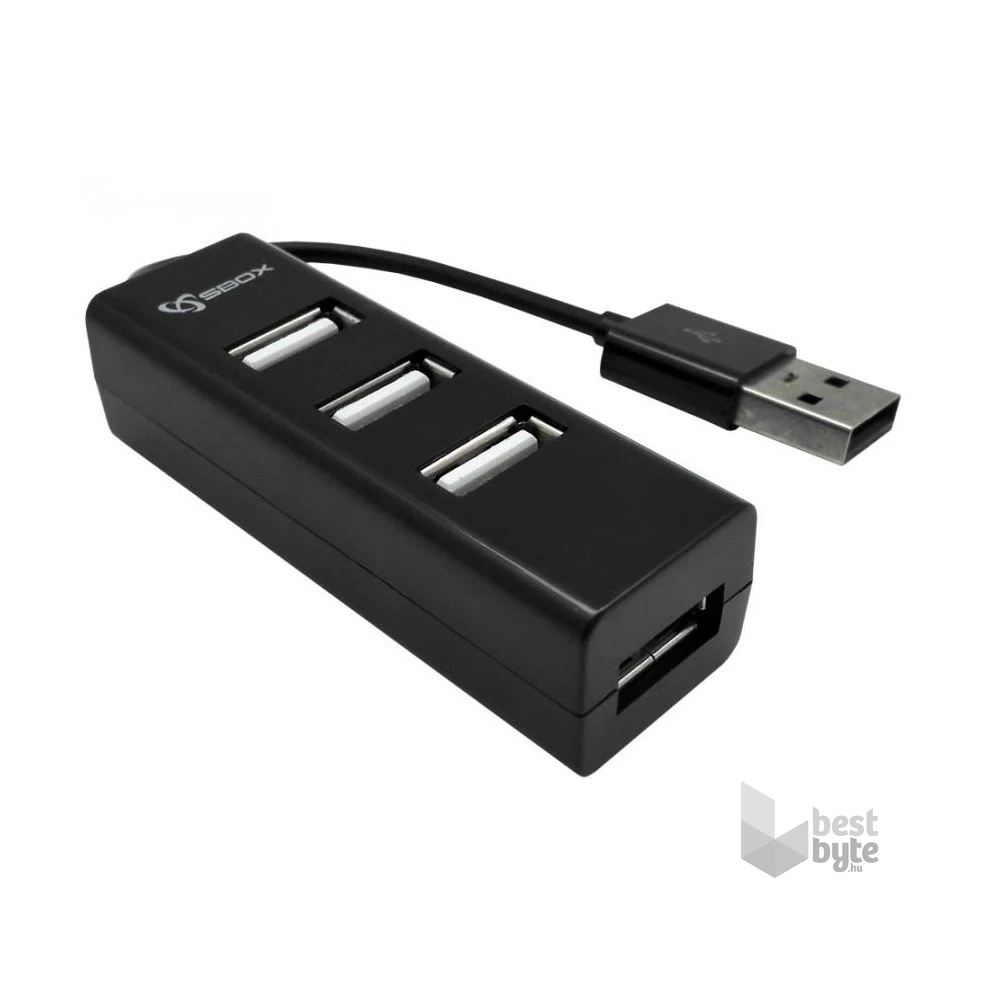 Sbox H-204 4 portos USB hub